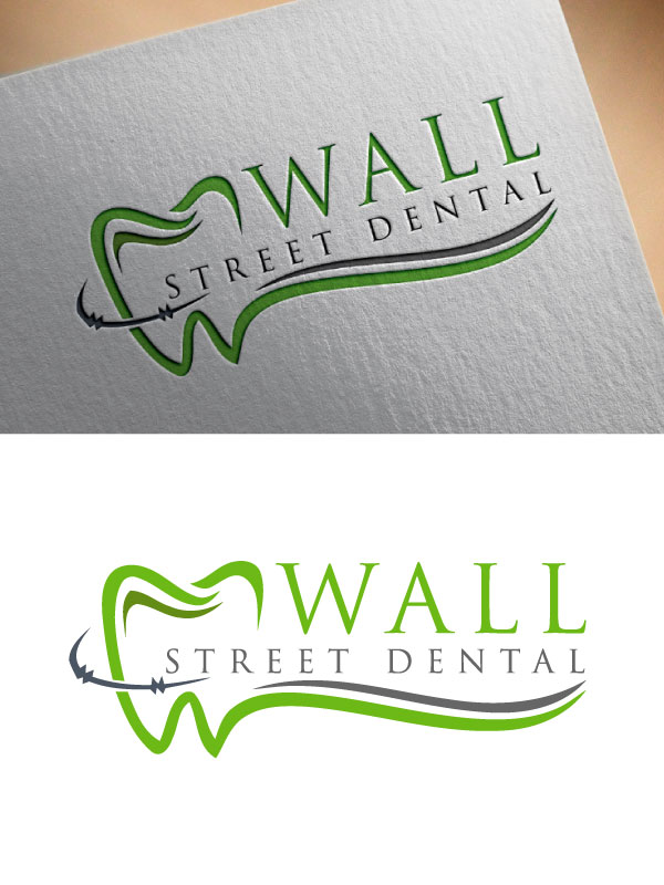 Logo Design by NEOTERIC for Wall Street Dental P.C. | Design #21606444
