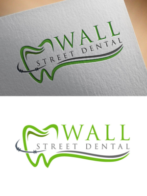 Logo Design by NEOTERIC for Wall Street Dental P.C. | Design: #21606444