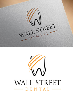 Logo Design by NEOTERIC for Wall Street Dental P.C. | Design: #21606445