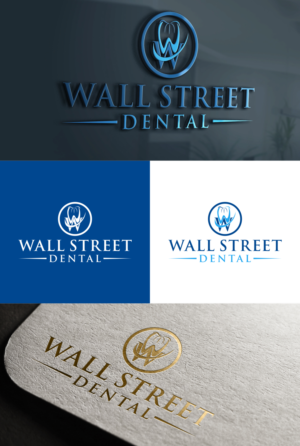 Logo Design by suthita 2 for Wall Street Dental P.C. | Design: #21606932