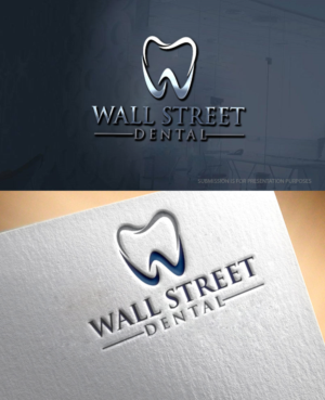 Logo Design by graphicevolution for Wall Street Dental P.C. | Design: #21597924