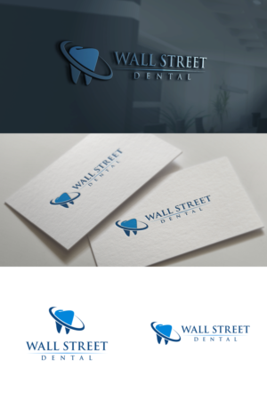 Logo Design by two one for Wall Street Dental P.C. | Design: #21598559
