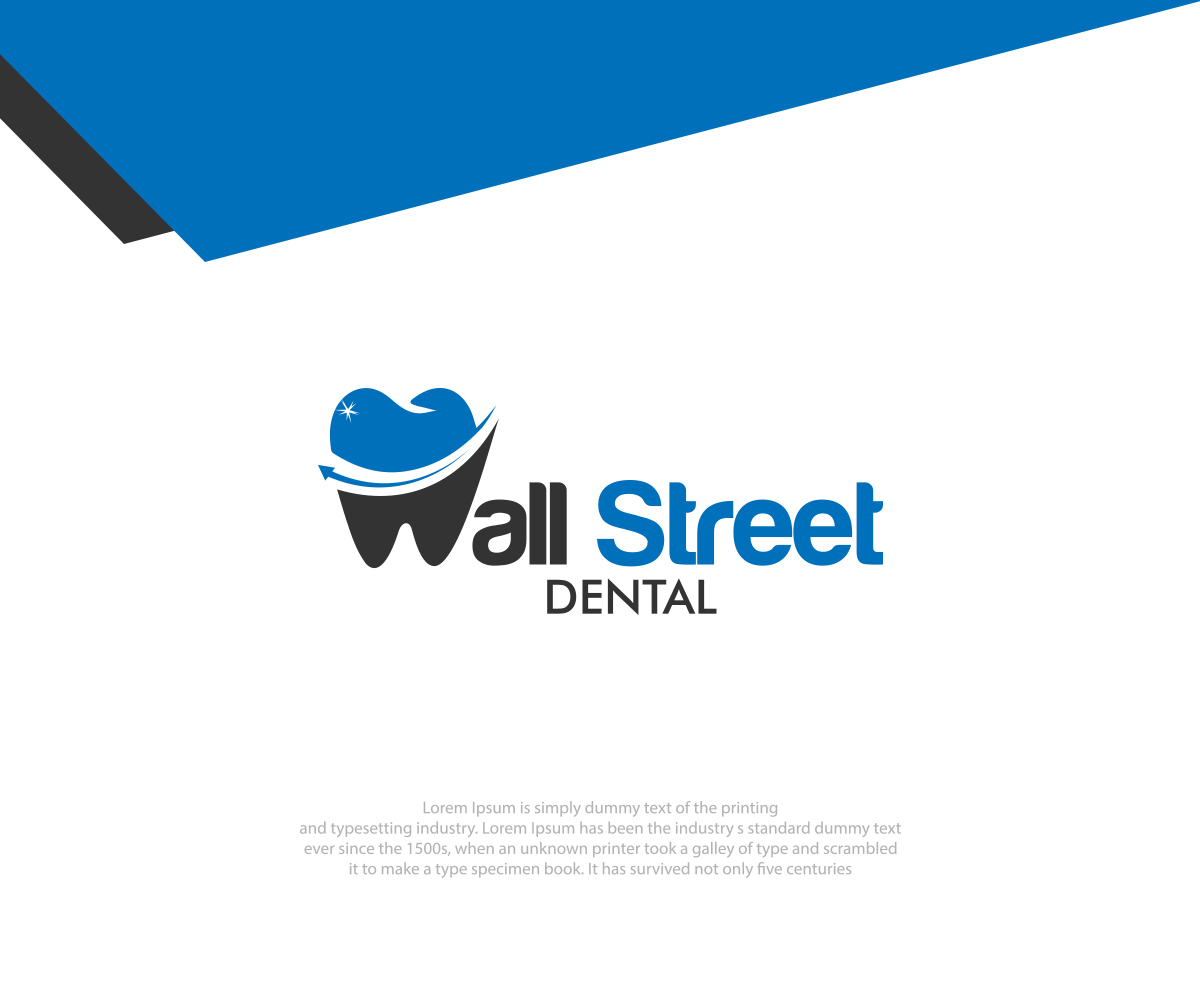 Logo Design by RedLine 3 for Wall Street Dental P.C. | Design #21596882