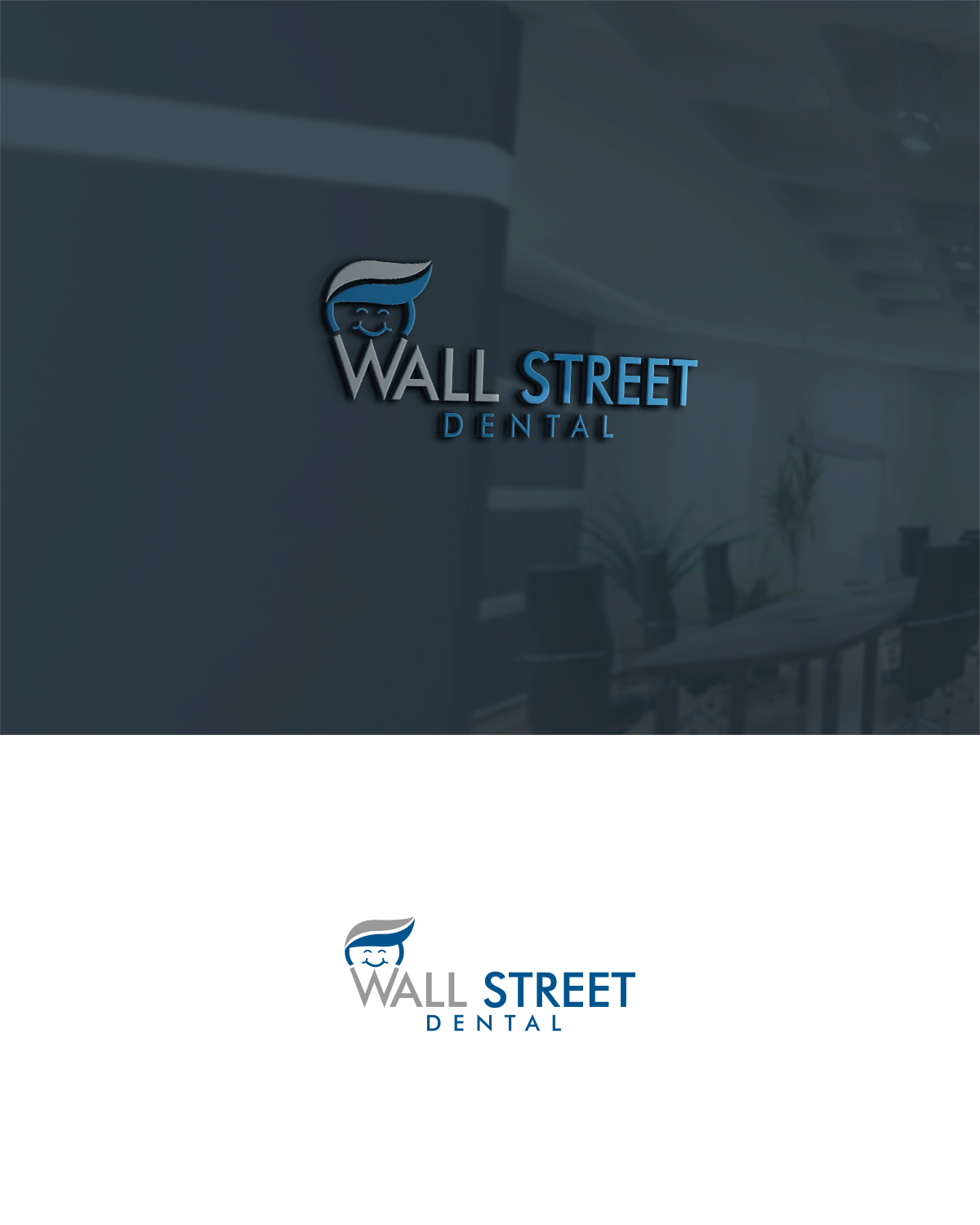 Logo Design by RedLine 3 for Wall Street Dental P.C. | Design #21596886