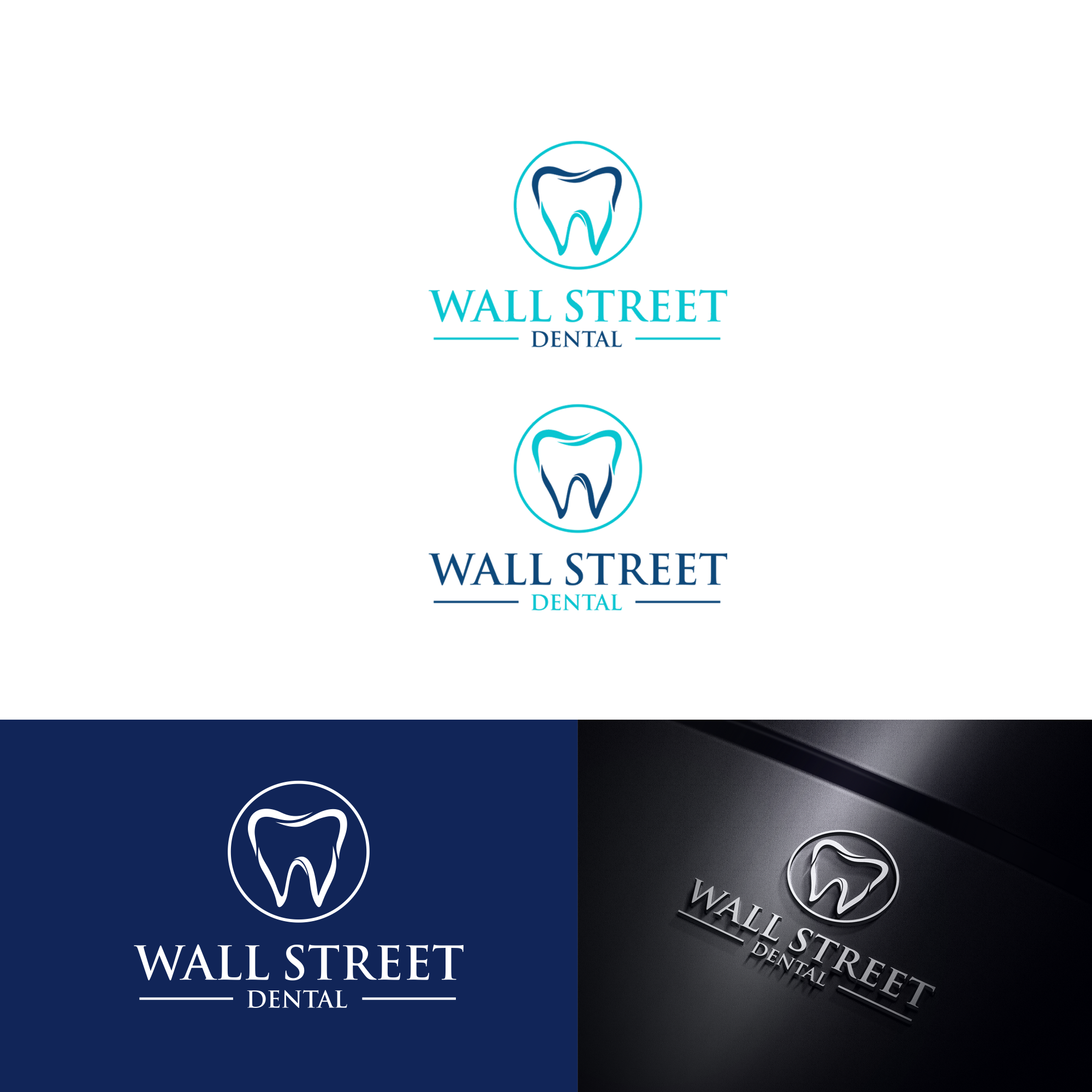 Diseño de Logo por aam cld para Wall Street Dental P.C. | Diseño #21603129