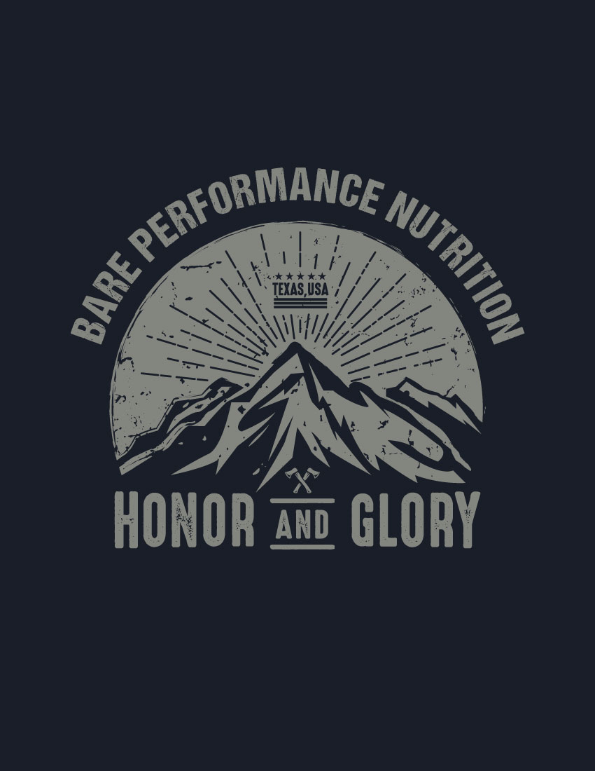 T-Shirt-Design von maricreatives für Bare Performance Nutrition | Design #21592114