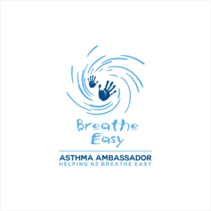 Asthma Ambassador.  Helping NZ Breathe Easy. | Logo Design by Creative M^ck