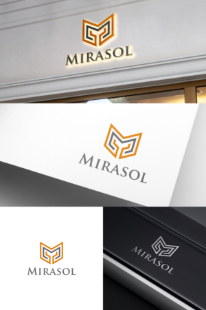 Perhaps just a letter “M”, or perhaps “Mirasol” | Diseño de Logo por untung bertubi-tubi