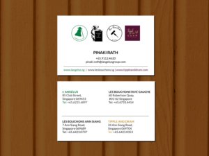 Visitenkarten-Design von Creations Box 2015 für L'Angelus group | Design #21607814