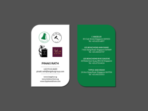 Business Card Design by Creations Box 2015 for L'Angelus group | Design: #21614138