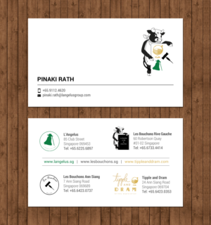 Diseño de Tarjeta de Presentación por chandrayaan.creative para L'Angelus group | Diseño: #21604359