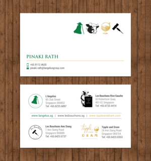 Diseño de Tarjeta de Presentación por chandrayaan.creative para L'Angelus group | Diseño: #21604367