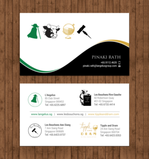 Diseño de Tarjeta de Presentación por chandrayaan.creative para L'Angelus group | Diseño: #21604372