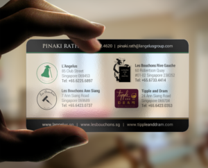 Business Card Design by chandrayaan.creative for L'Angelus group | Design: #21617482