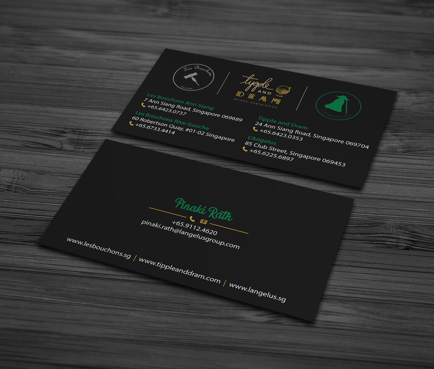 Diseño de Tarjeta de Presentación por MDesign para L'Angelus group | Diseño #21612307