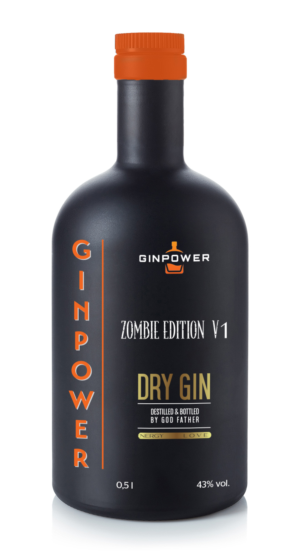 GINPOWER - A modern Gin Bottle Label | Label Design by ronin71