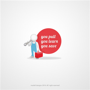 Logo Design by madeli for jellisons auto parts | Design: #2971059