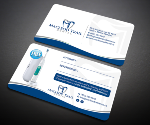 Diseño de Tarjeta de Presentación por Designers Hub para Macleod Trail Dental | Diseño: #21606339