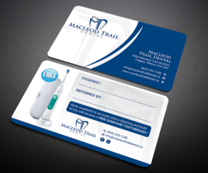 Diseño de Tarjeta de Presentación por Designers Hub para Macleod Trail Dental | Diseño: #21606477