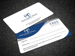 Dental Hygiene referral cards | Business Card Design by Sandaruwan