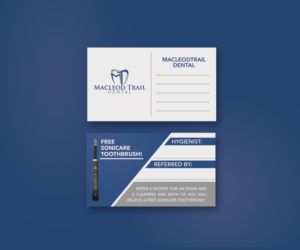 Design de Carte de Visite par JK18 pour Macleod Trail Dental | Design #21602261