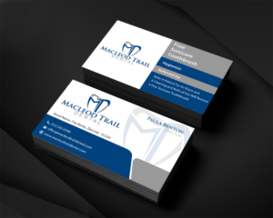 Diseño de Tarjeta de Presentación por Infinitive Technology para Macleod Trail Dental | Diseño: #21602901