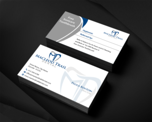 Diseño de Tarjeta de Presentación por Infinitive Technology para Macleod Trail Dental | Diseño: #21602902
