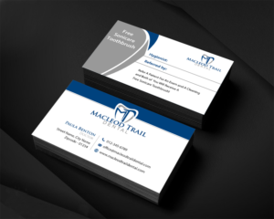Diseño de Tarjeta de Presentación por Infinitive Technology para Macleod Trail Dental | Diseño: #21602910