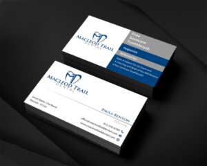 Diseño de Tarjeta de Presentación por Infinitive Technology para Macleod Trail Dental | Diseño: #21602922