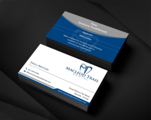 Diseño de Tarjeta de Presentación por Infinitive Technology para Macleod Trail Dental | Diseño: #21602923
