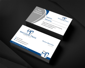 Diseño de Tarjeta de Presentación por Infinitive Technology para Macleod Trail Dental | Diseño: #21602926