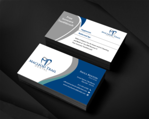 Diseño de Tarjeta de Presentación por Infinitive Technology para Macleod Trail Dental | Diseño: #21602934