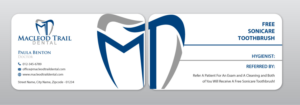 Business Card Design by Infinitive Technology for Macleod Trail Dental | Design: #21604055