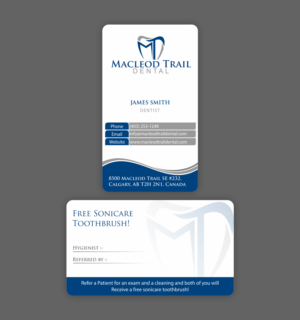 Design de Carte de Visite par Infinitive Technology pour Macleod Trail Dental | Design #21604786