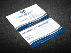 Diseño de Tarjeta de Presentación por Infinitive Technology para Macleod Trail Dental | Diseño: #21612052