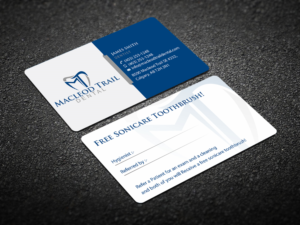 Diseño de Tarjeta de Presentación por Infinitive Technology para Macleod Trail Dental | Diseño: #21612053