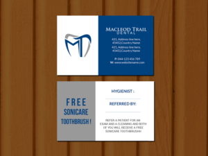Business Card Design by Creations Box 2015 for Macleod Trail Dental | Design: #21607805