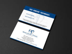 Business Card Design by Creations Box 2015 for Macleod Trail Dental | Design: #21614072