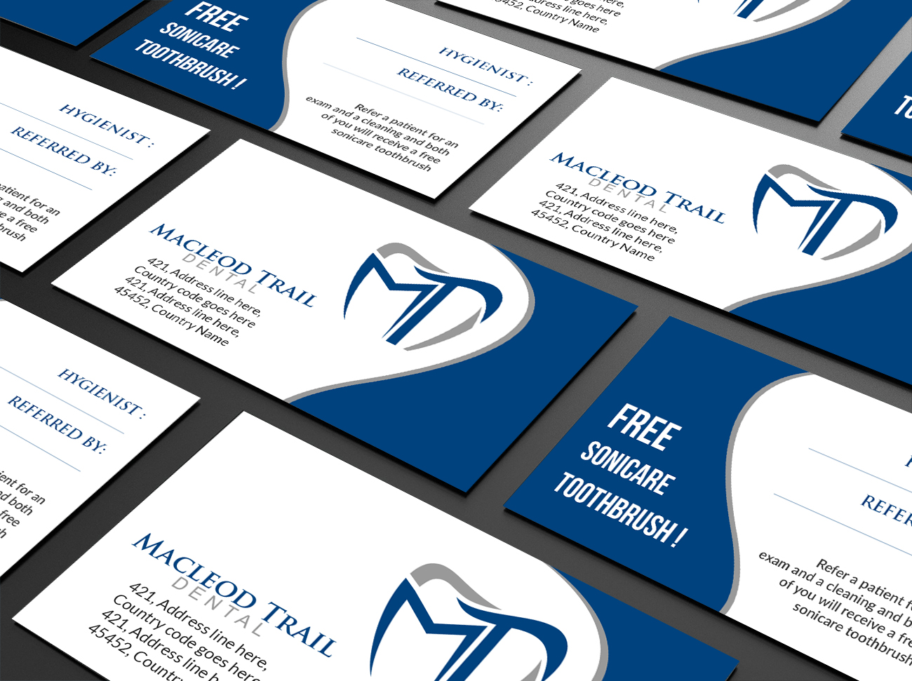Design de Carte de Visite par Creations Box 2015 pour Macleod Trail Dental | Design #21614095