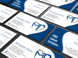 Business Card Design by Creations Box 2015 for Macleod Trail Dental | Design: #21614096