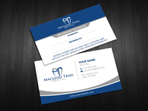 Diseño de Tarjeta de Presentación por LAXMI DESIGNHUB para Macleod Trail Dental | Diseño: #21605657