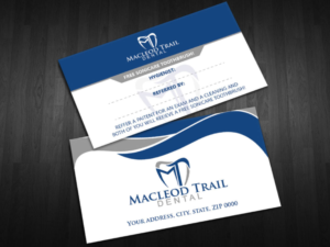 Diseño de Tarjeta de Presentación por LAXMI DESIGNHUB para Macleod Trail Dental | Diseño: #21605658