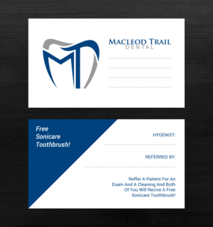 Diseño de Tarjeta de Presentación por chandrayaan.creative para Macleod Trail Dental | Diseño: #21606147