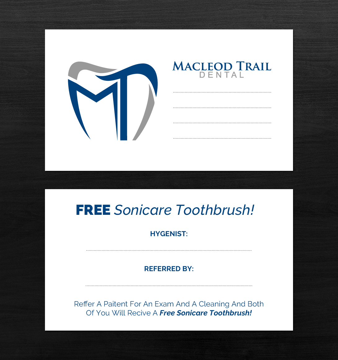 Business Card Design by chandrayaan.creative for Macleod Trail Dental | Design #21606150