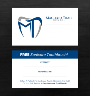 Business Card Design by chandrayaan.creative for Macleod Trail Dental | Design: #21606152
