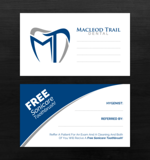 Business Card Design by chandrayaan.creative for Macleod Trail Dental | Design: #21606153