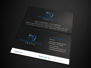 Diseño de Tarjeta de Presentación por Tripti Ranjan Gain para Macleod Trail Dental | Diseño: #21604564