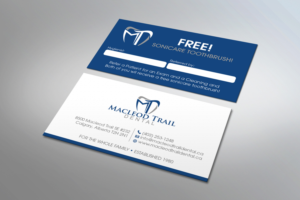 Diseño de Tarjeta de Presentación por MDesign para Macleod Trail Dental | Diseño: #21601921