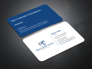 Diseño de Tarjeta de Presentación por Uttom 2 para Macleod Trail Dental | Diseño: #21612327