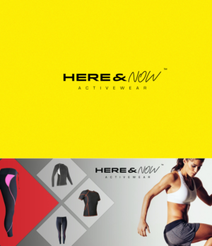 Here & Now Activewear | Logo Design by Graphicsbox